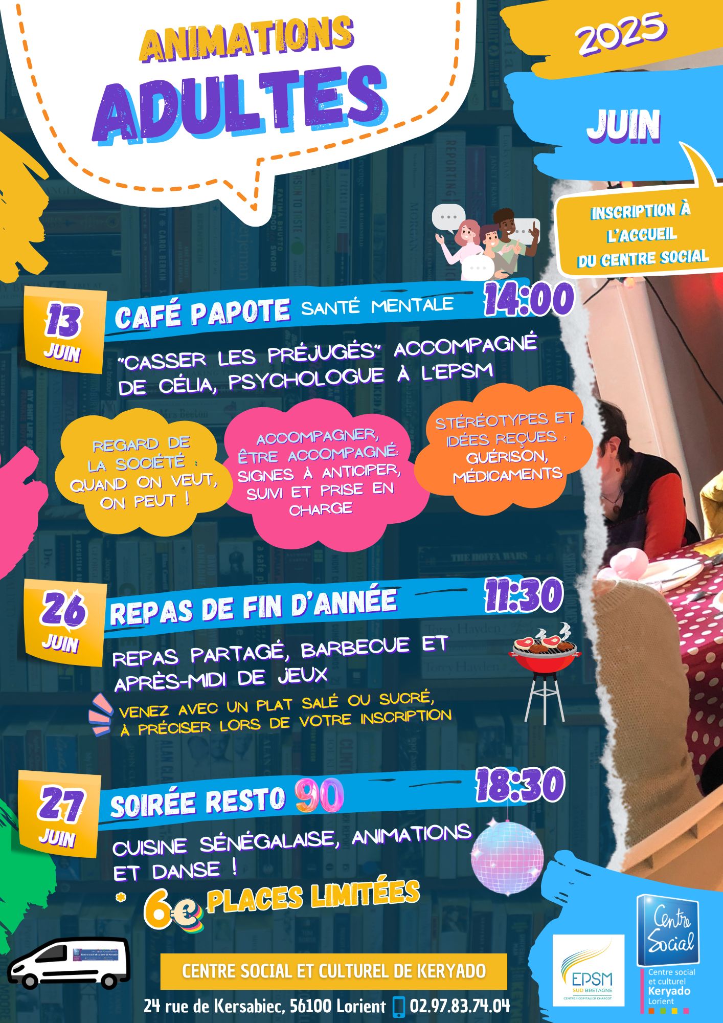 ANIMATION ADULTE juin