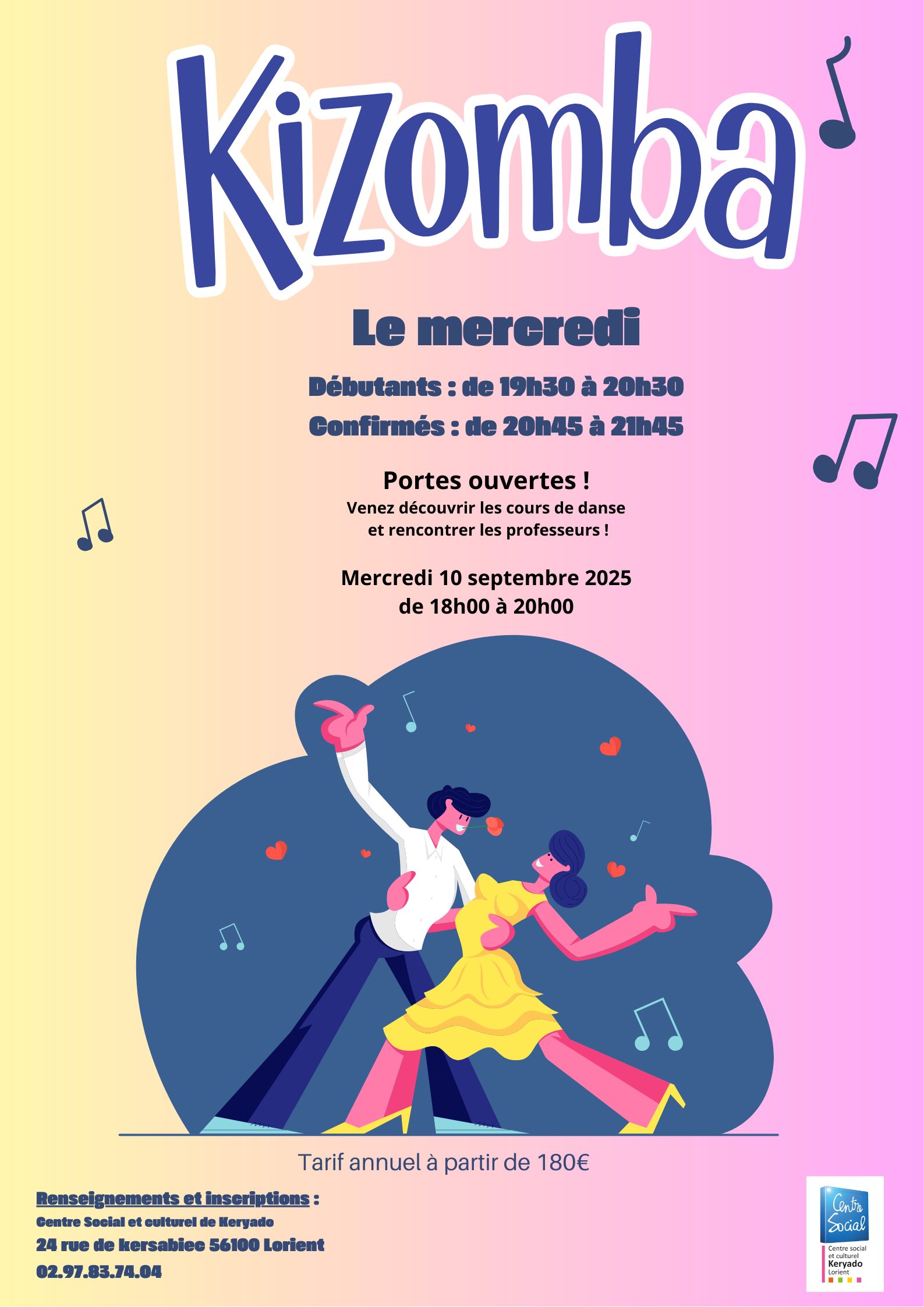 affiche kizomba 2425