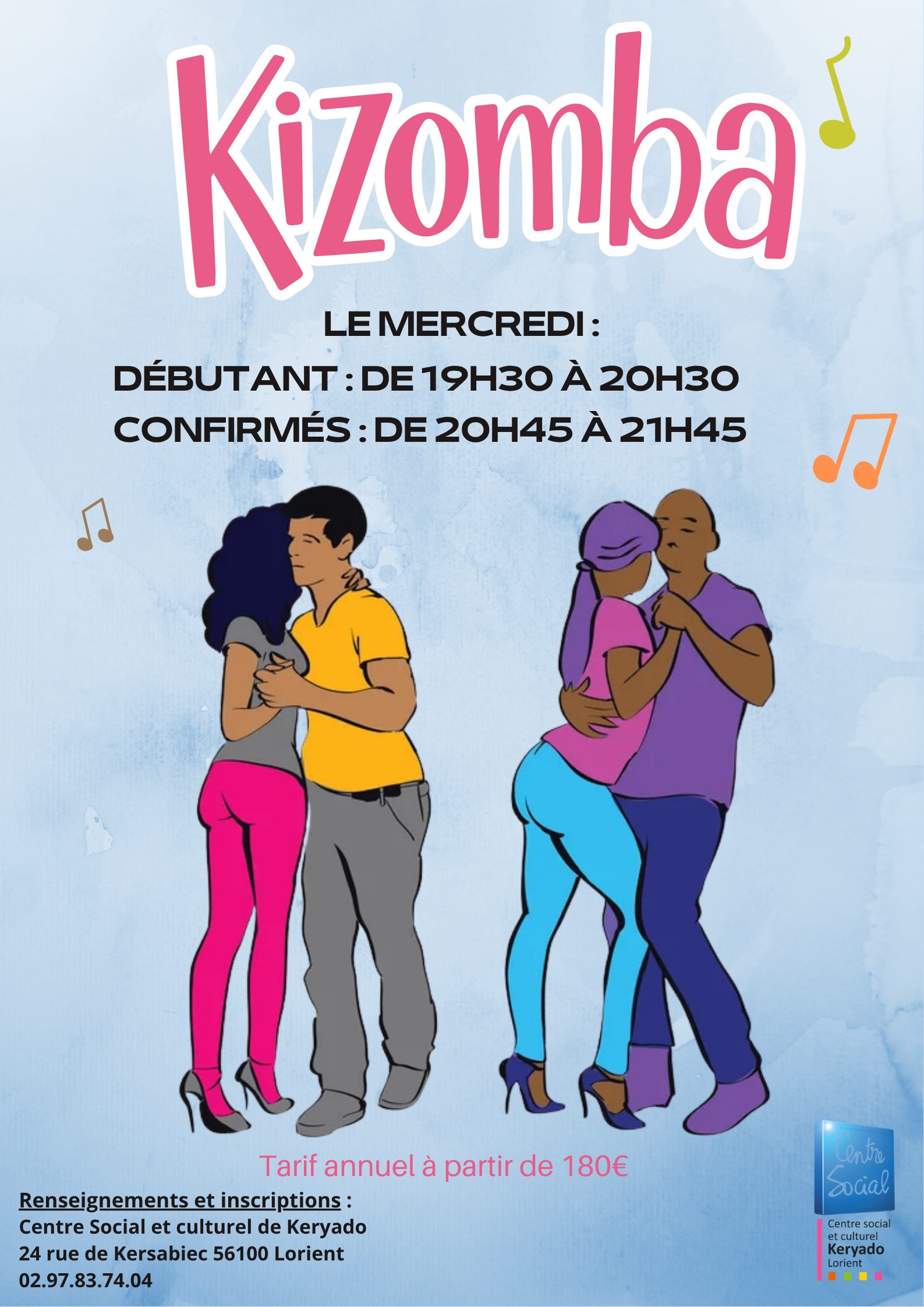 affiche kizomba 2425